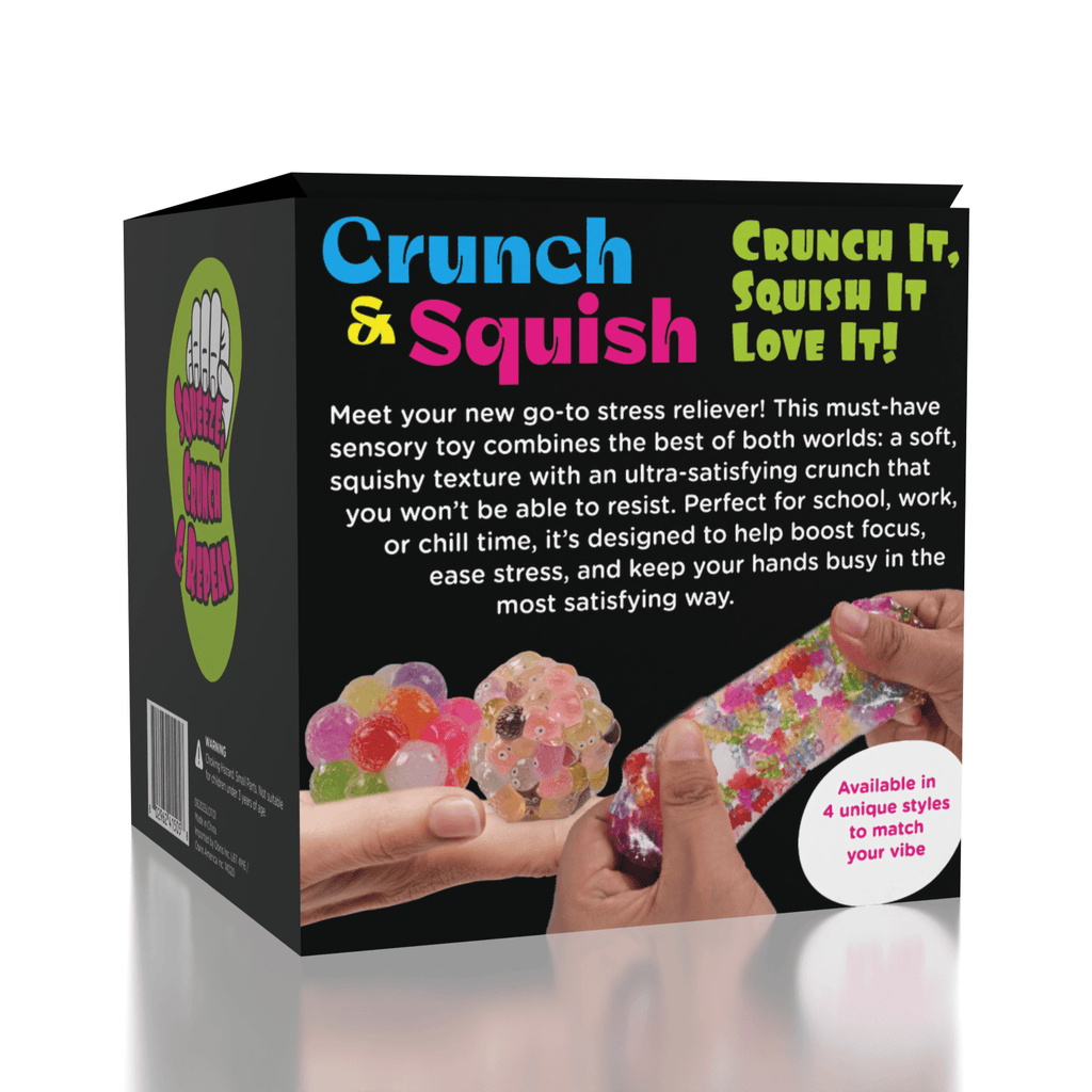 Crunch & Squish – Satisfying Sensory Fidget Toy for Kids & Adults