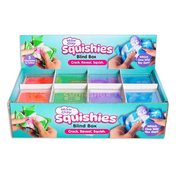 Wax Clay Squishies® Mystery Blind Box – Crack & Reveal Fidget Toy
