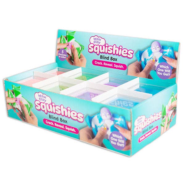 Wax Clay Squishies® Mystery Blind Box – Crack & Reveal Fidget Toy
