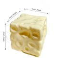 Taba Squishy Cheese Cube – Shapeable Stress Ball for Kids & Adults