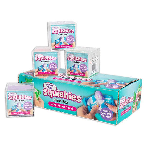 Wax Clay Squishies® Mystery Blind Box – Crack & Reveal Fidget Toy